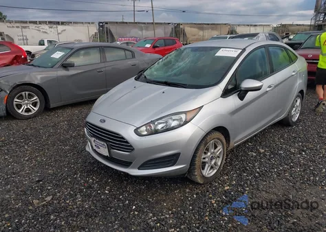 2019 Ford Fiesta Se из США, поврежденный, VIN 3FADP4BJ4KM100943